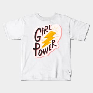 Girls Have the Power to Change the World Kids T-Shirt